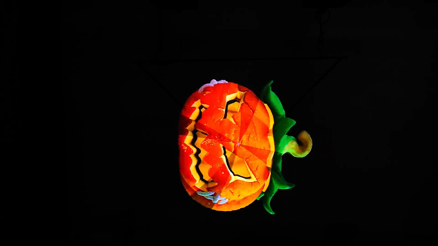 100cm holographic fan effect demonstration (1)