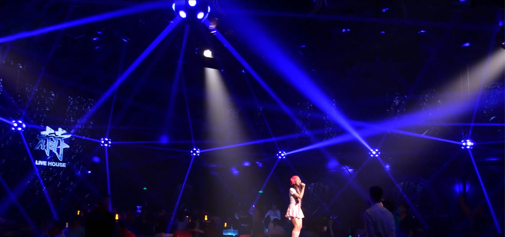 12 SETS KINETIC ROTATING BEAM BALL USED IN HERZ LIVE HOUSE - FENG-YI