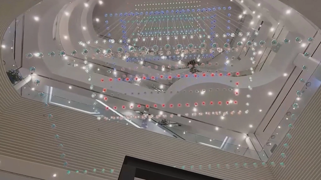 110 Dynamic Ball Smart Spherical Lights Transform S. Korea’s AK Shopping Mall-03 - FENG-YI