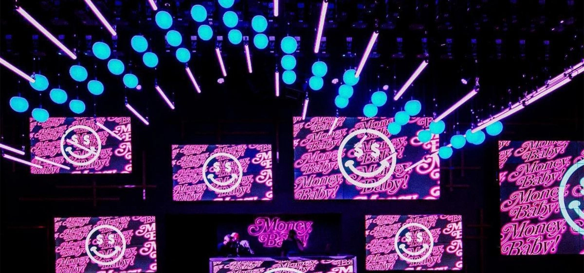 Lighting design for a special club – Money Baby club - FENG-YI