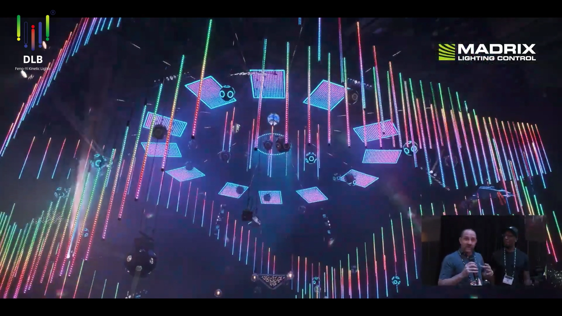 डीएलबी काइनेटिक लाइट्स ने एलडीआई शो में सर्वाधिक रचनात्मक पुरस्कार जीता - फेंग-यी