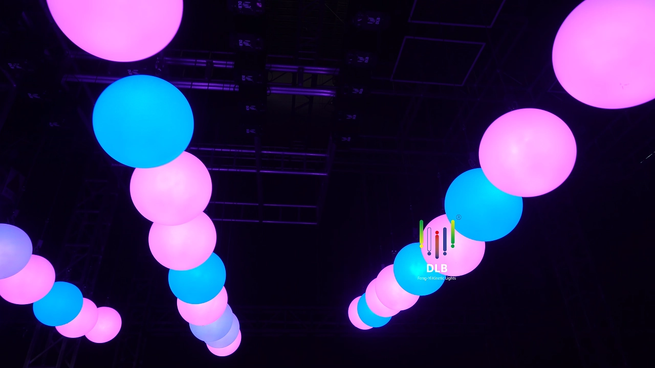 Boule lumineuse cinétique (3) - FENG-YI