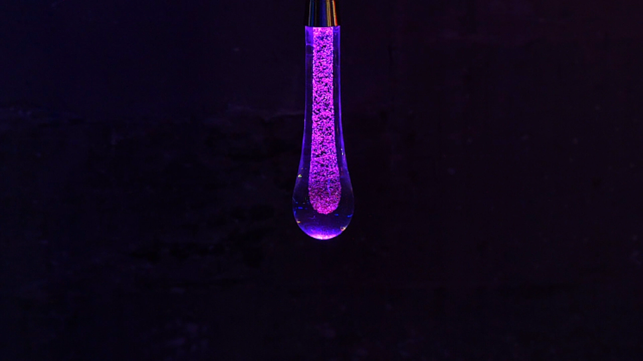 Goutte de pluie en verre cinétique (3) - FENG-YI