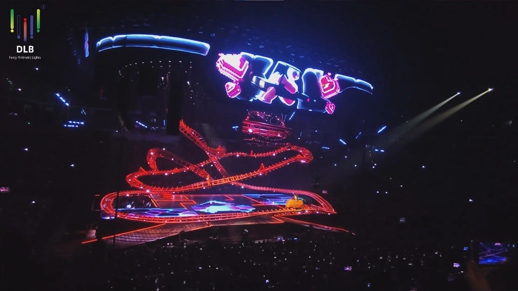 China-Silence Wang Live in Guangzhou-Dynamic pixel line - FENG-YI