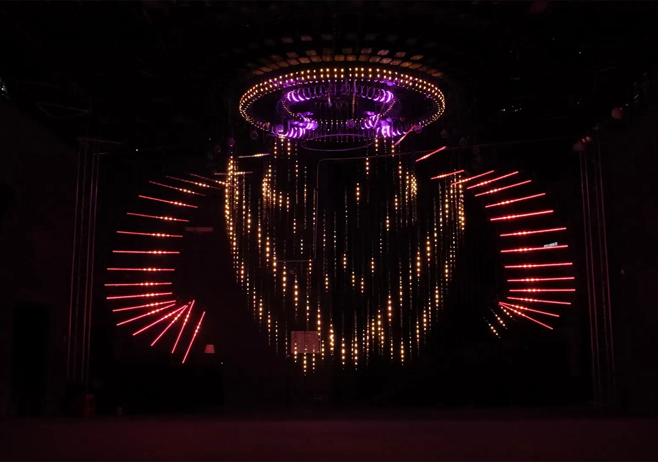 Concept for the lighting display design in the Fengyi Exhibition Hall-01 - FENG-YI