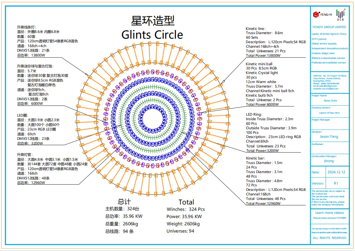 Conceito para o projeto de iluminação do Salão de Exposições Fengyi em 2024 (11) - FENG-YI