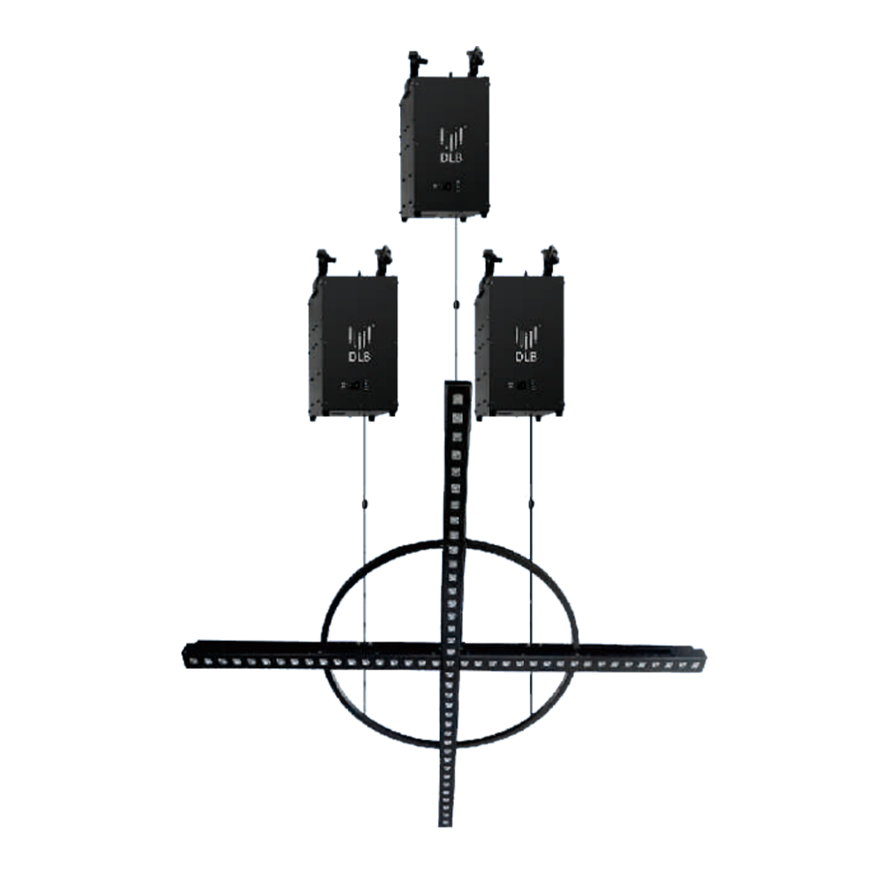 Cross-shaped lifting light