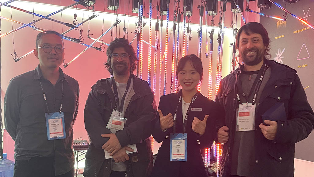 Solução de iluminação personalizada para o estande da IES International Lighting Expo-01