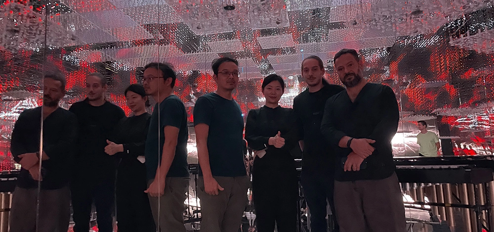 DLB Kinetic Lights participated in Milan Design Week art creation with its most innovative product kinetic winch - FENG-YI