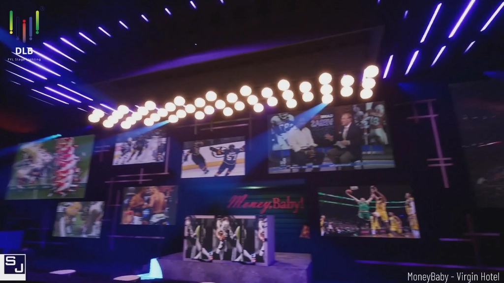 فينجي لايتنج تُبدع سرابًا من الضوء والظلال في ملهى ليلي فاخر في لاس فيجاس - فينجي لايتنج