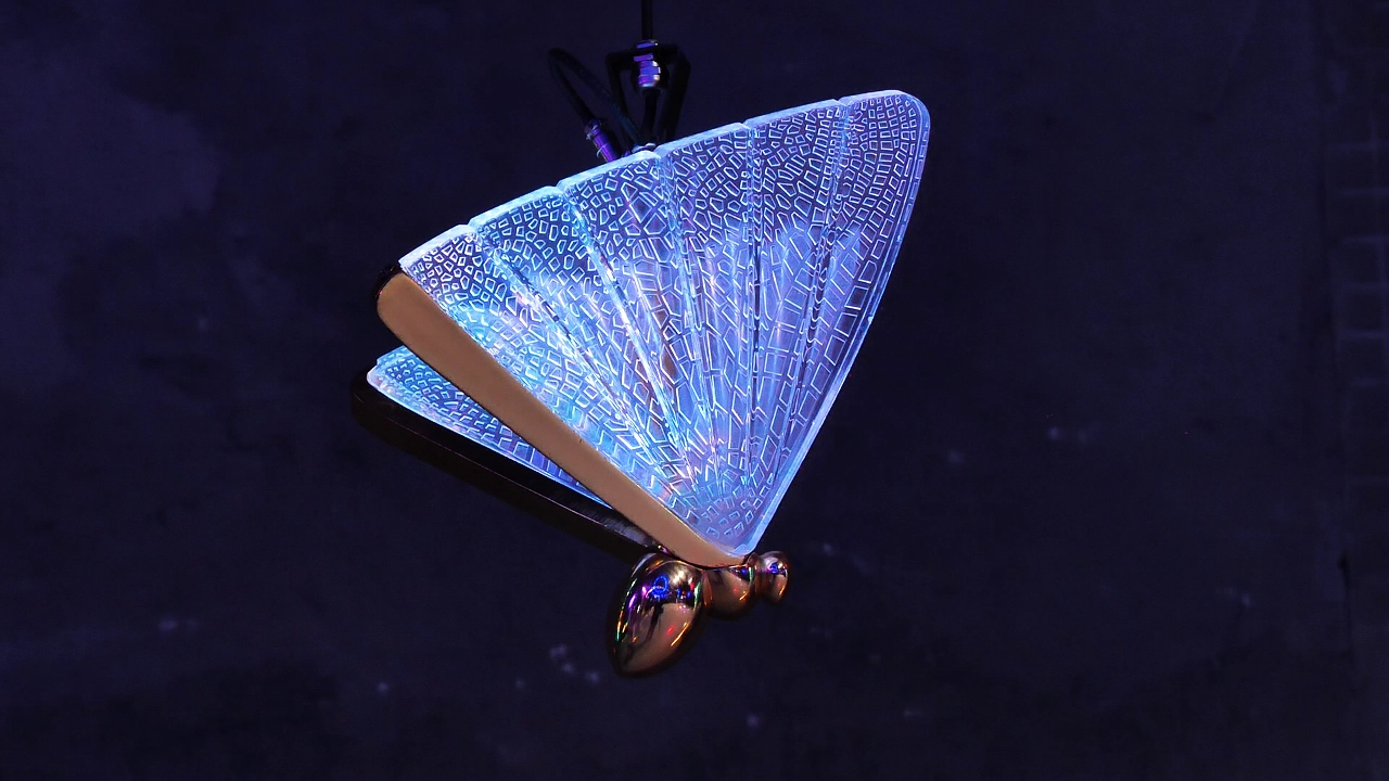 مصباح حركي على شكل فراشة (2) - FENG-YI