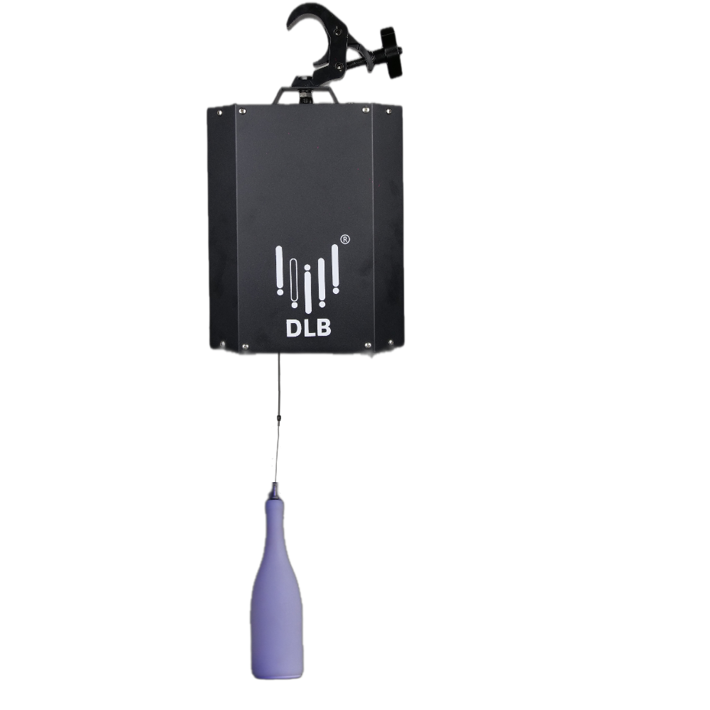 Kinetic Bottle-shaped lamp