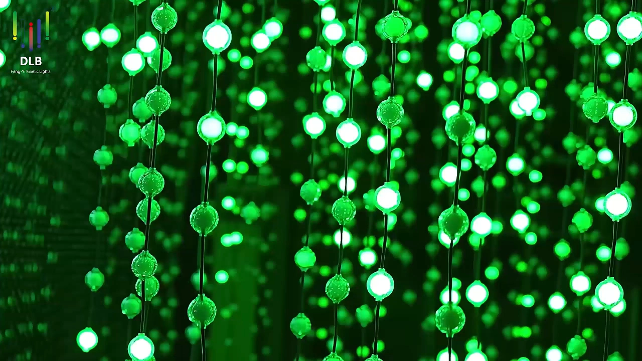 Rentetan cahaya Kristal Kinetik(1) - FENG-YI