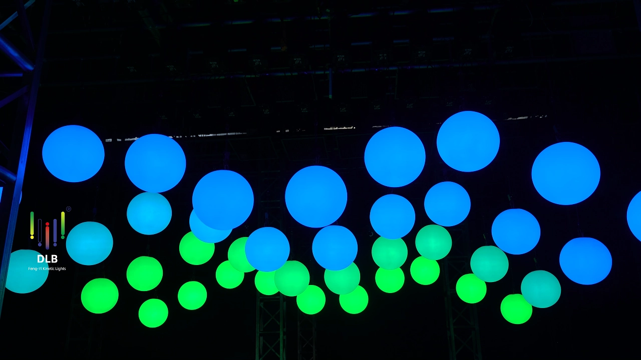 Boule lumineuse cinétique - FENG-YI