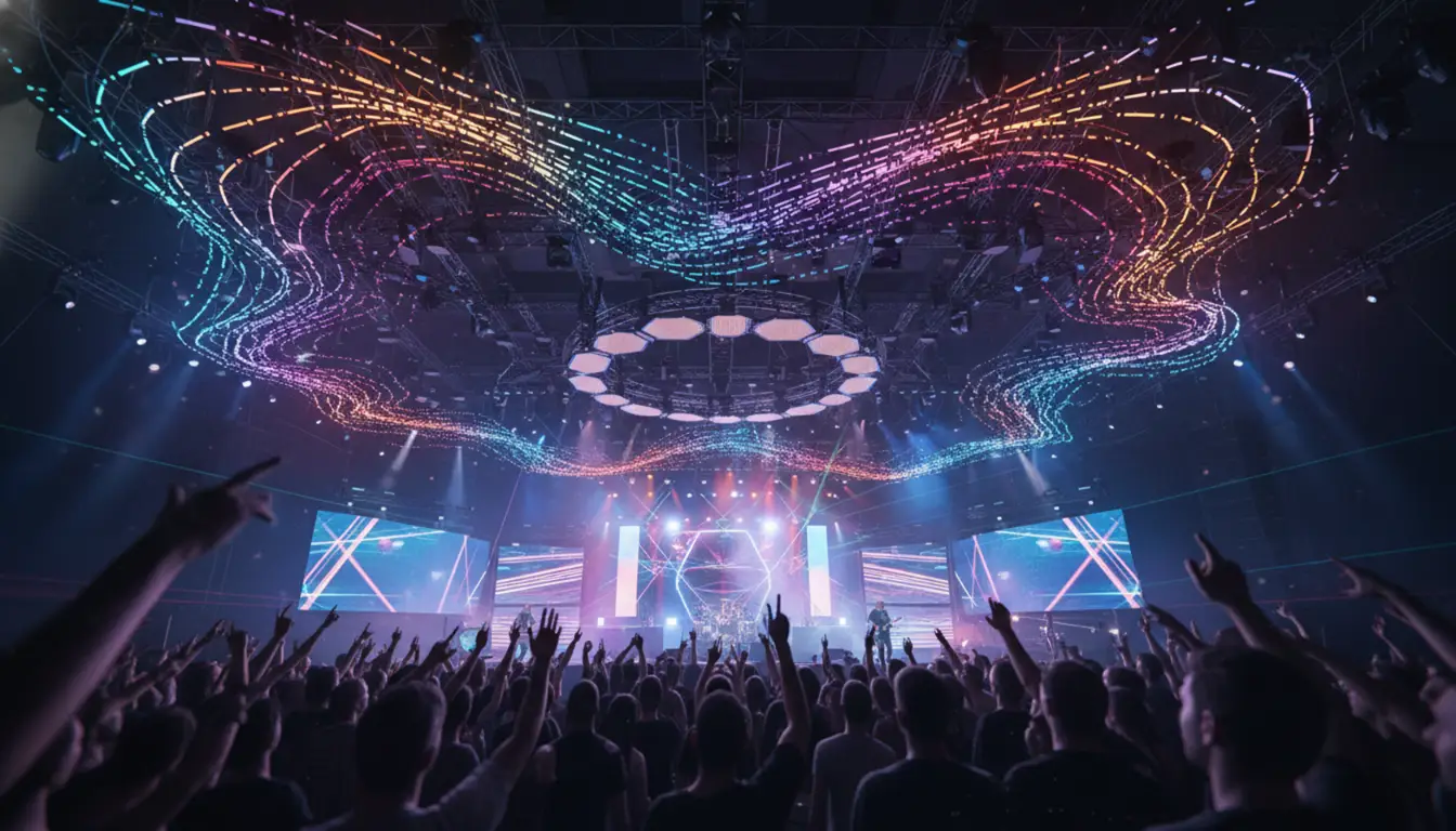 kinetic light for concert