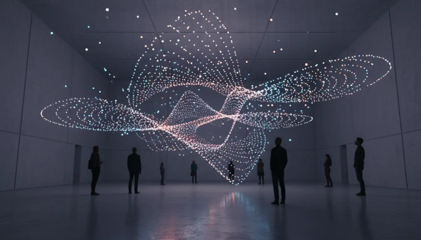 Kinetic Lights for Art Space