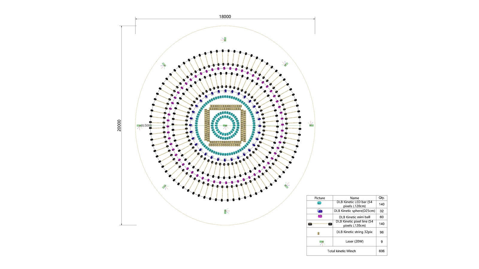 Lighting Layout and Circuit Design (Implemented with professional software) - FENG-YI