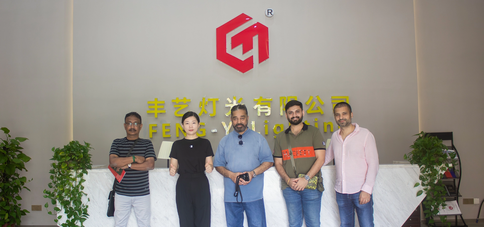 The famous Indian actor -Kamal Haasan highly interested in DLB kinetic lights - FENG-YI