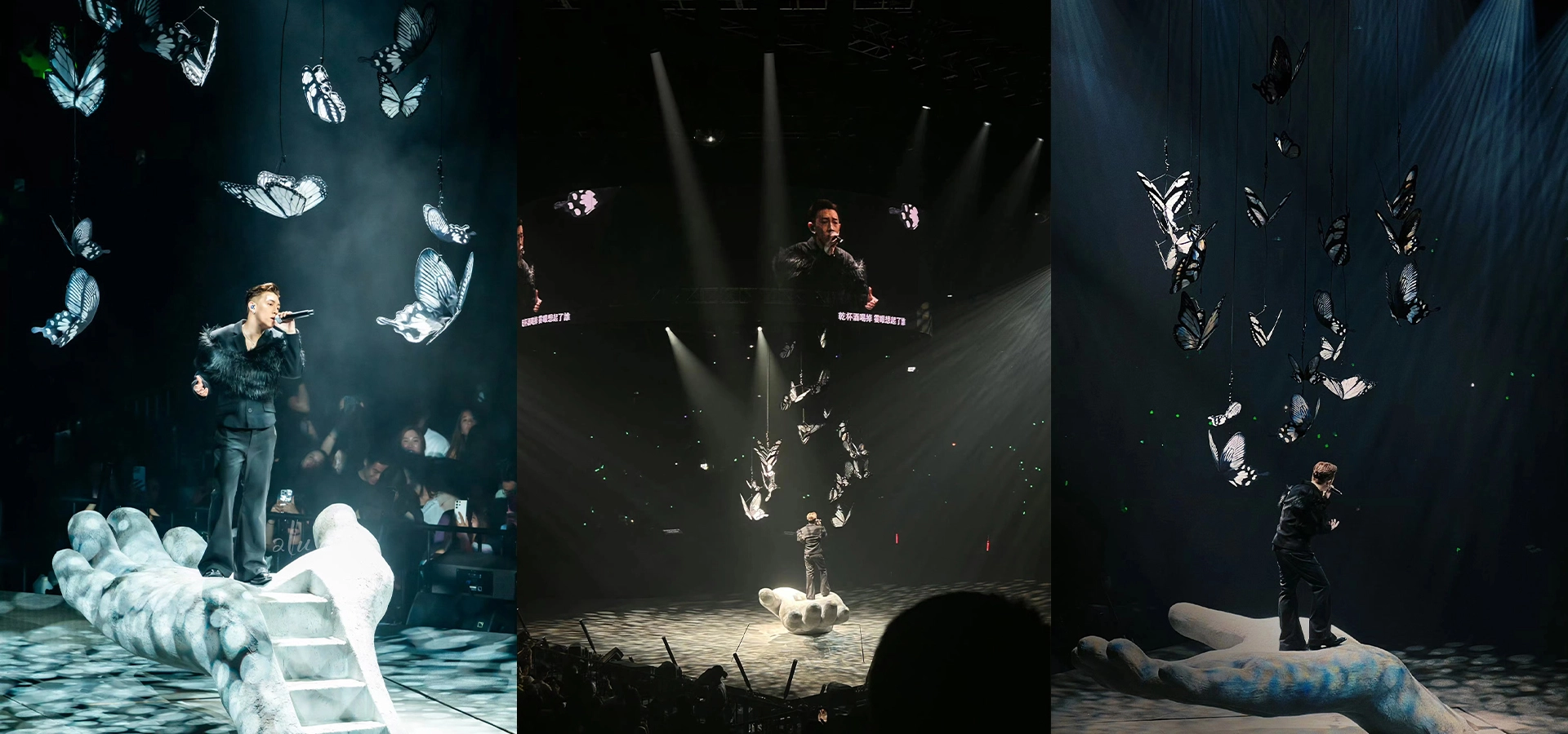 Two concerts lighting effects displayed in MACAU - FENG-YI