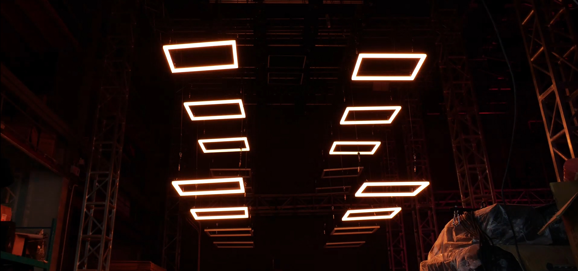 چراغ مربع جنبشی LED
