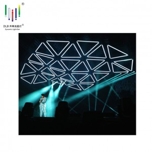 Wholesale Price Stage Lighting Dmx Led Lift Color Ball - Night Club Kinetic LED Triangle Tube  – Fyl